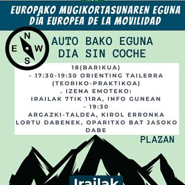 Europako Mobikortasun Eguna Bedian