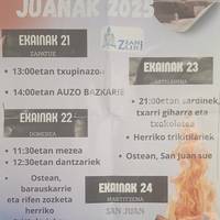 San Juan jaiak Altzuagan