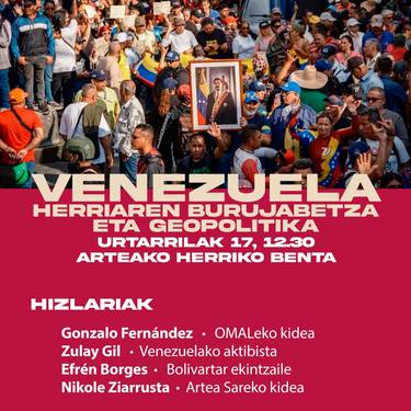 Venezuelaren gaineko berbaldia