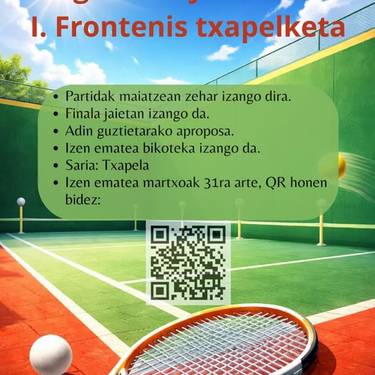 Igorreko Jaietako Frontenis Txapelketea. Izen-emotea