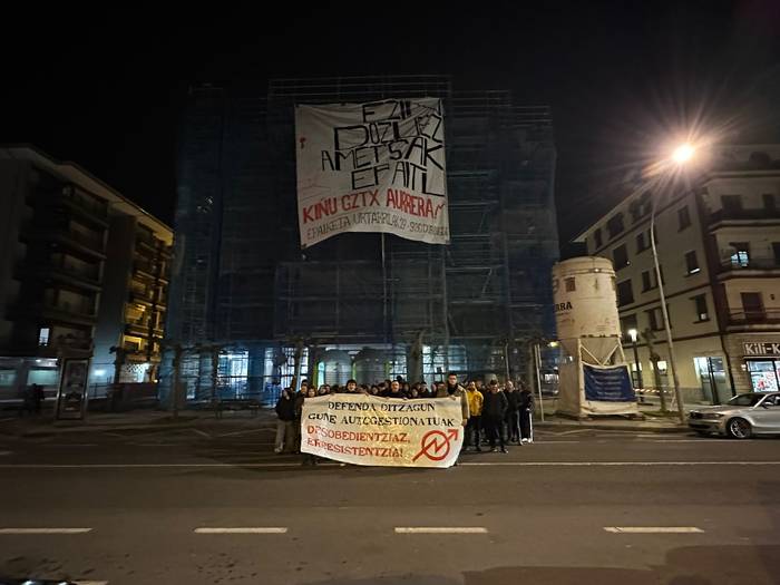 Kiñu Gaztetxearen kontrako epaiketea