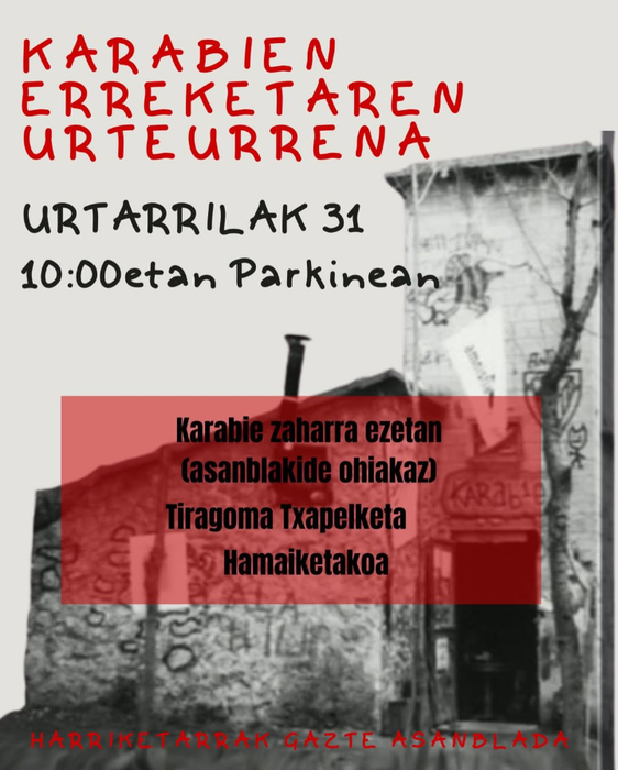 Karabieren erreketearen urteurrena