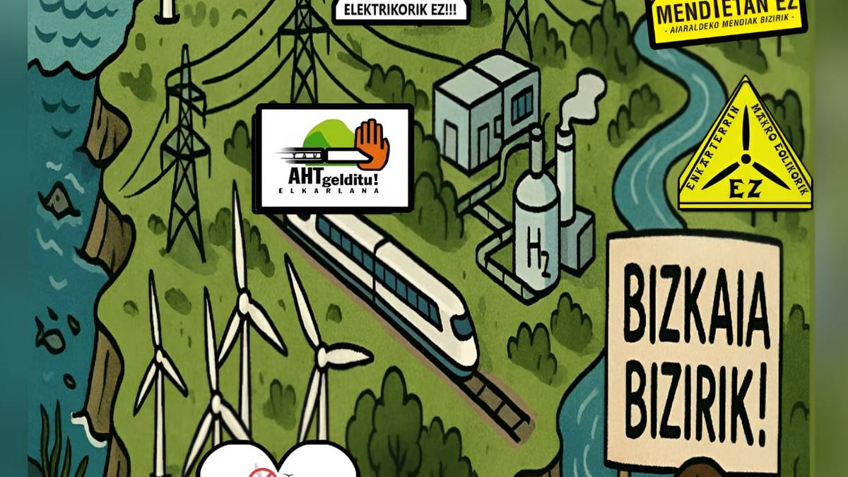 'Proiektu suntsitzailerik ez' berbaldia Igorren