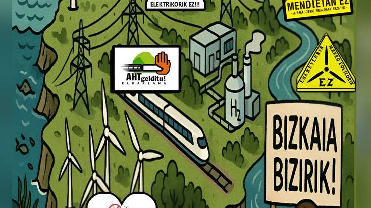 'Proiektu suntsitzailerik ez' berbaldia Igorren