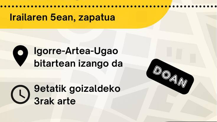 Taxi zerbitzua Zeberioko jaietan