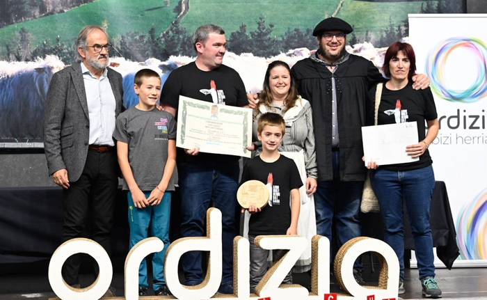 Ipiñaburu gaztandegia barriz saritu dabe Ordiziako Gaztai Lehiaketan