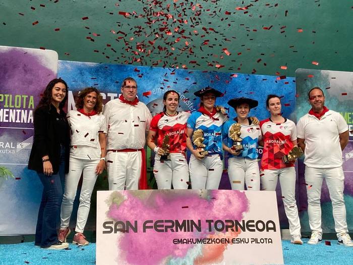 Aldai eta Bergara, laugarrenak izan dira andrazkoen V. San Fermin Torneoan