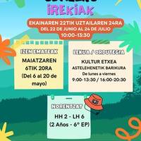 Igorreko udaleku irekietarako izen-emotea