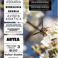 Liztor asiarraren gaineko berbaldia Artean