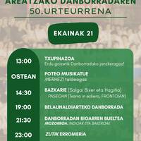 Areatzako Danborradaren 50. urteurrena
