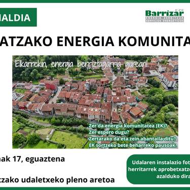Energia komunidadea Areatzan