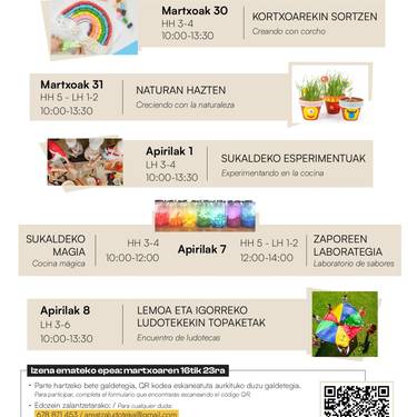 Tailerrak Areatzako ludotekan