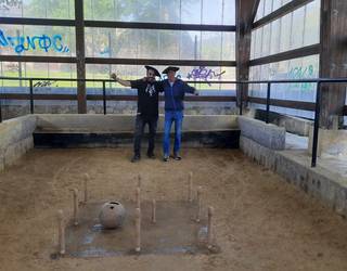 Izkander Barrenetxea eta Imanol Artabe txapeldun Arratiako Binakako Bola Txapelketan
