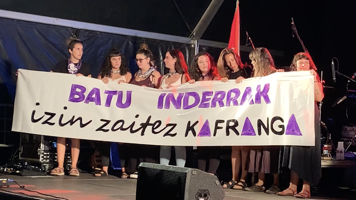 Kafrangak talde feministearen ekitaldia