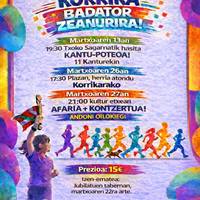 Korrika afarirako txartelak Zeanurin