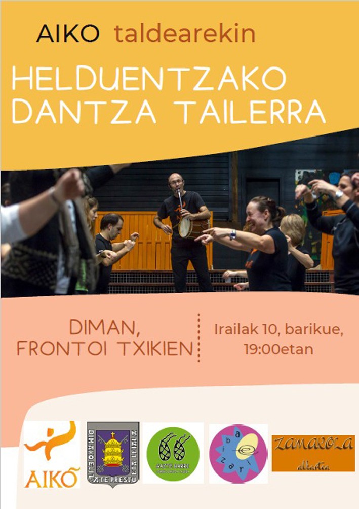 Aiko taldearen jantza tailerra antolatu da Diman