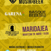 Areatza Musik and Beer. Maridajea Garenan