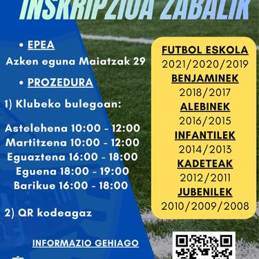 Arratia futbol taldean izen-emotea