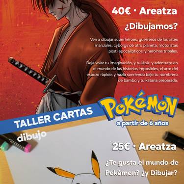 Marrazketa ikastaroak Areatzan