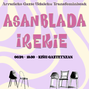 Udalekuak antolatuteko batzarra