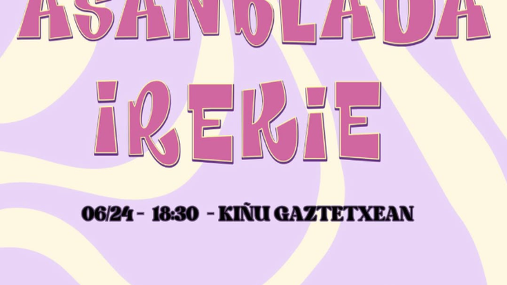 Udalekuak antolatuteko batzarra