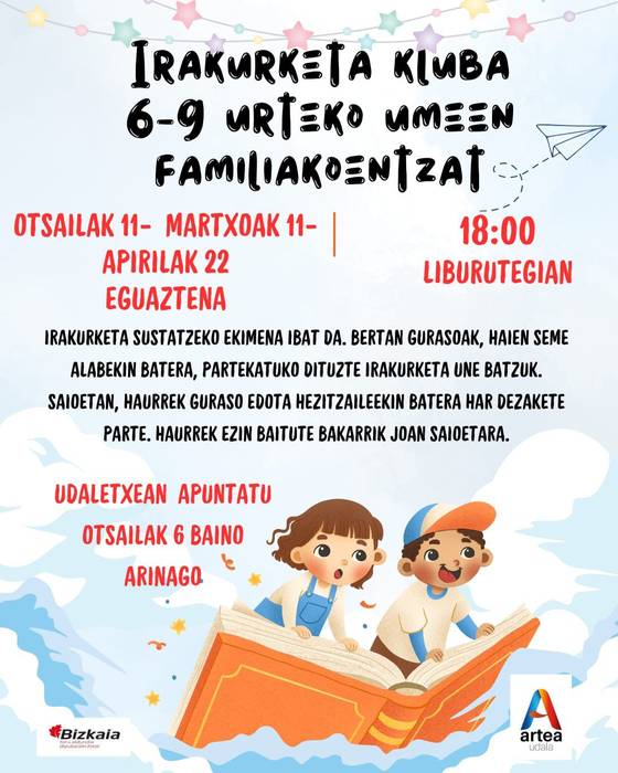 Irakurketa Kluba Artean