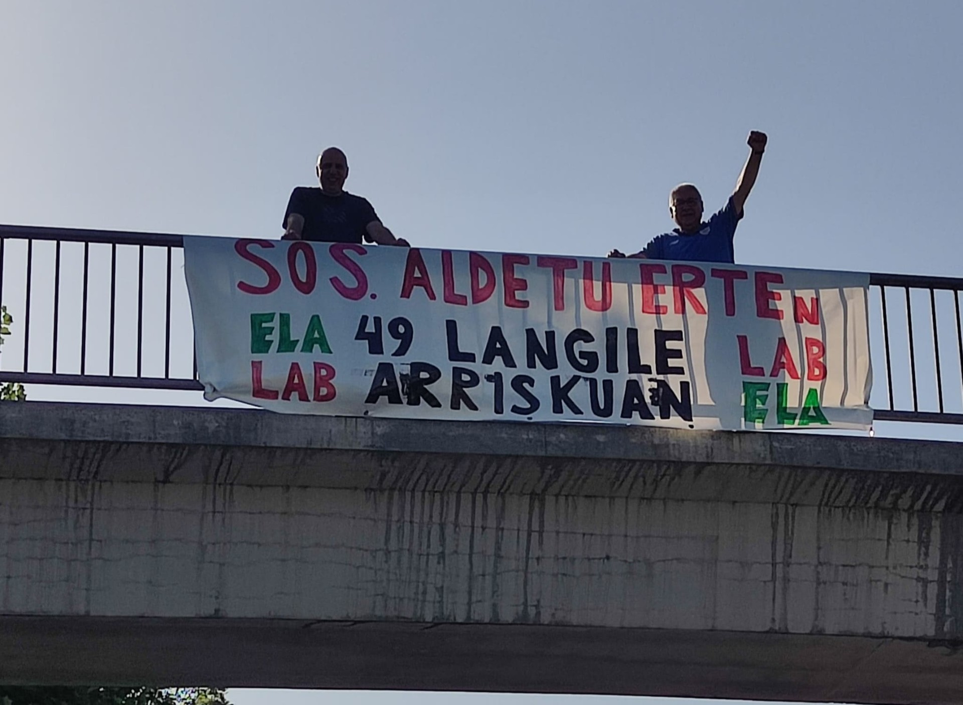 Greba mugagabea hasi dabe Aldetu S.A.-ko langileek
