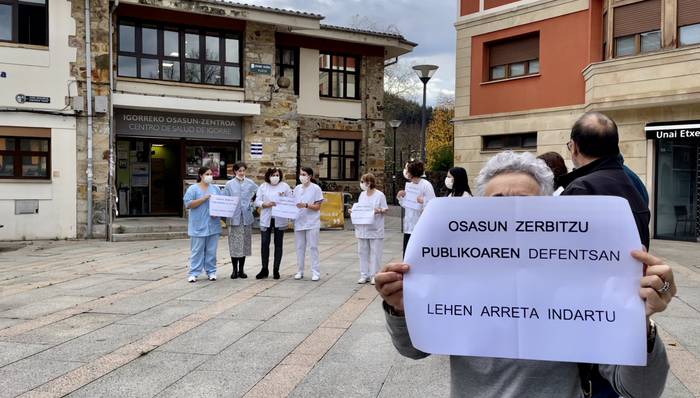 Osasun zerbitzuen murrizketen gaineko bilerea Zeanurin