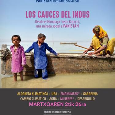'Indusen ibaibideak: Himalaiatik Karatxira, begirada sozial bat Pakistanera' erakusketea