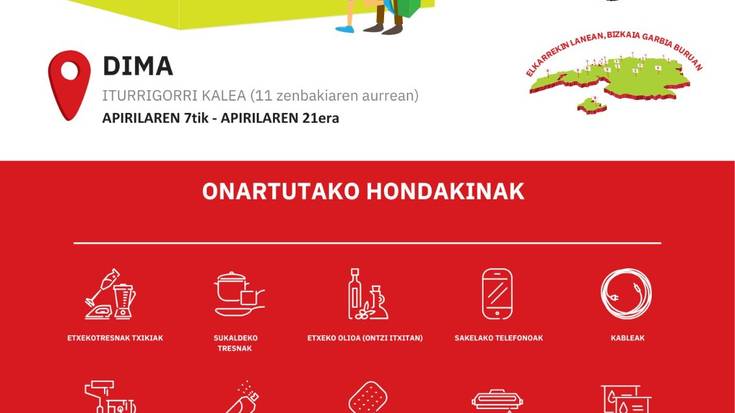 Gailu txikientzako GARBIKER garbigune mobikorra