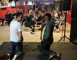 Gaztetxeak Bertsotan 2026 ekimenaren aurkezpen afaria Kiñun