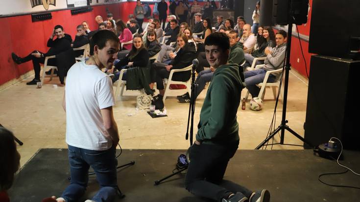 Gaztetxeak Bertsotan 2026 ekimenaren aurkezpen afaria Kiñun