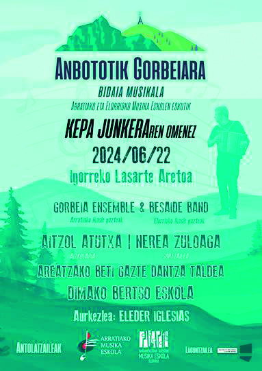 'Anbototik Gorbeiara' bidaia musikala