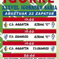 Futbola. XXXVIII. Igorre Saria
