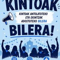 Kintoak antolatzeko batzarra Areatzan