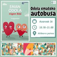 Odola emoteko autobusa Areatzan