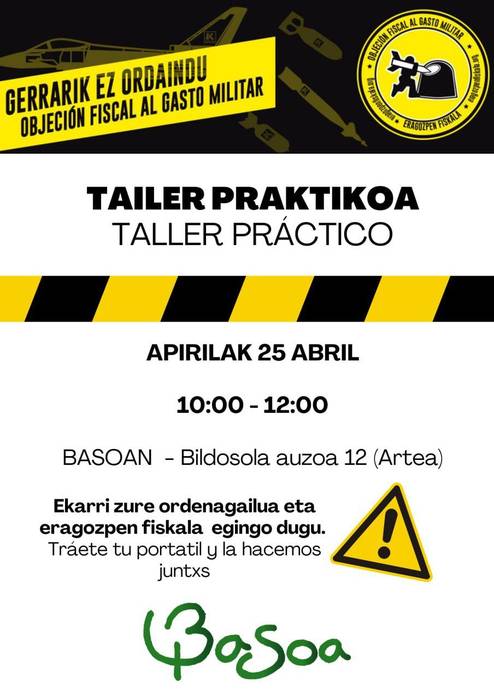 Tailer praktikoa Basoan