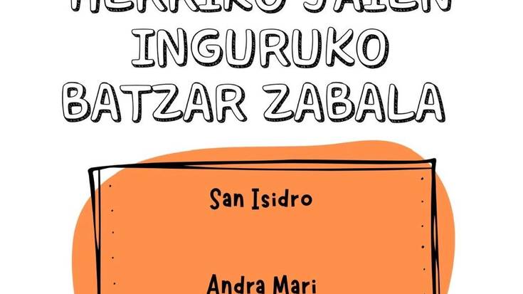 Herriko jaien inguruko batzarra