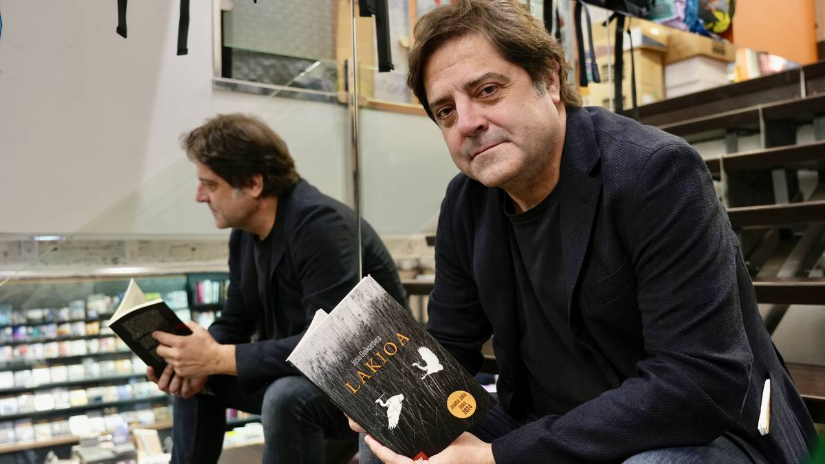Josu Goikoetxearen ‘Lakioa’ bagileko Arteako Irakurleen Txokoan