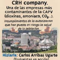 Cementos Lemonaren gaineko berbaldia