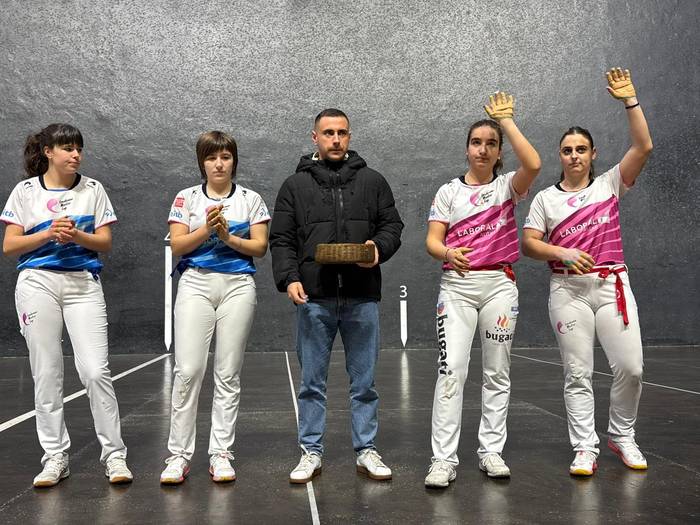 Ligaxkako bosgarren partidua irabazi eben Aldai eta Arrillagak