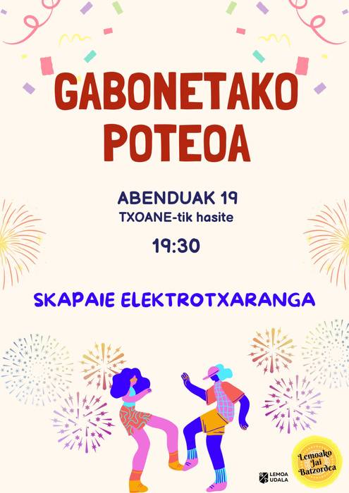 Gabonetako poteoa Lemoan