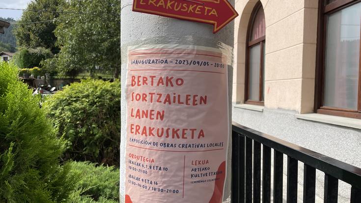 Arte Artean erakusketaren inaugurazinoa