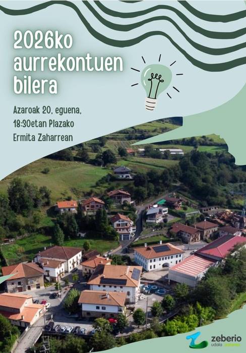 Aurrekontuetako batzarra