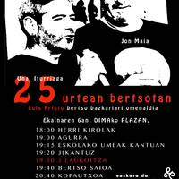 25 urtean kantuen Diman