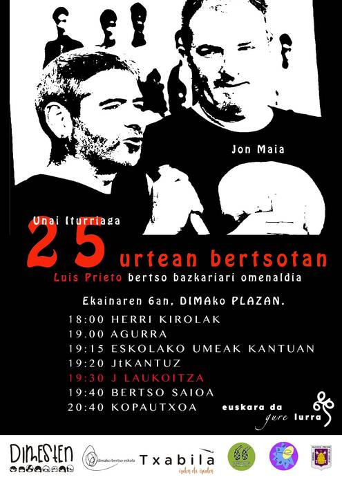 25 urtean kantuen Diman