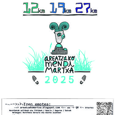 Izen-emotea Areatzako Mendi Martxan