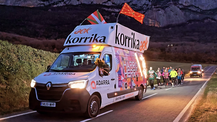 Ariane Landak eroango dau lekukoa Zertu Kultur Elkartearen (BEGITU) kilometroan!