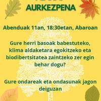 Basoen ordenamentu plana: aurkezpena Diman
