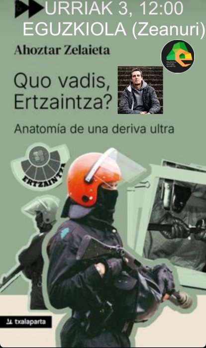 Liburu aurkezpena Eguzkiolan